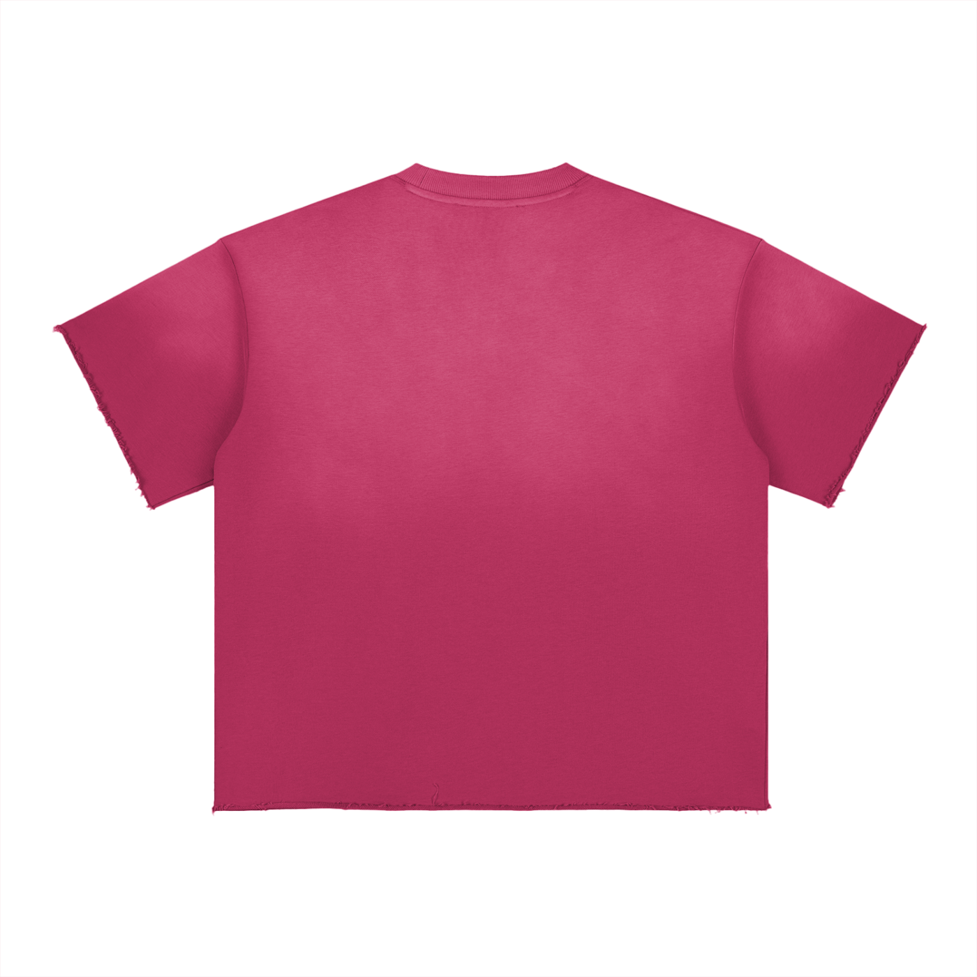 Boxy Raw Edge T-Shirt