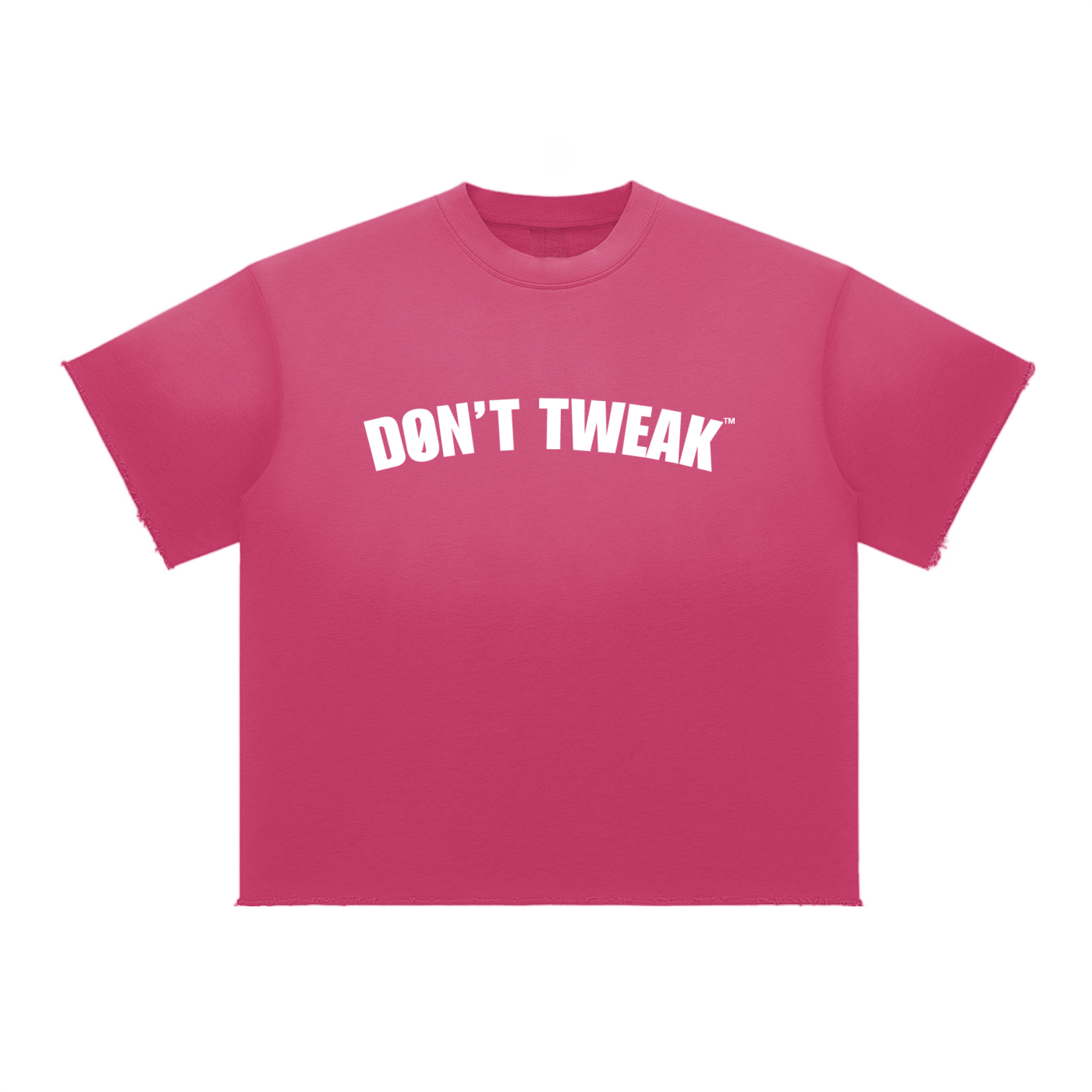 Boxy Raw Edge T-Shirt
